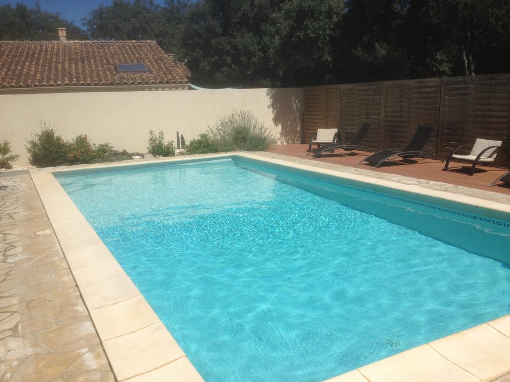 A L'Est D'Uzes Villa Saint-Siffret Eksteriør billede