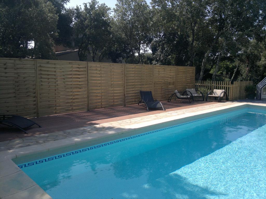 A L'Est D'Uzes Villa Saint-Siffret Eksteriør billede